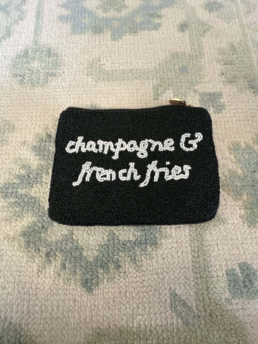 Kate Spade New York x Target Champagne & French Fries Beaded Clutch